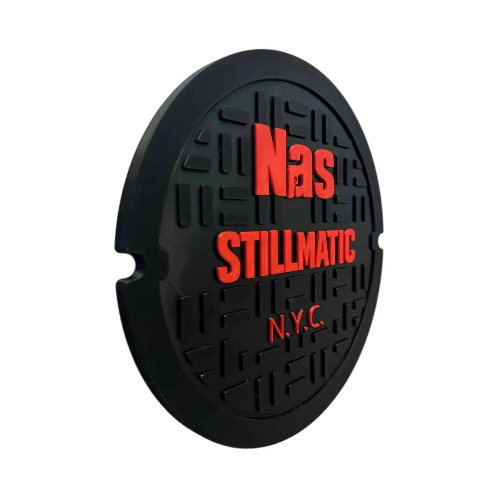 Nas Stillmatic Sopranos Mashup NYC Manhole Wall Decor 9” inches round